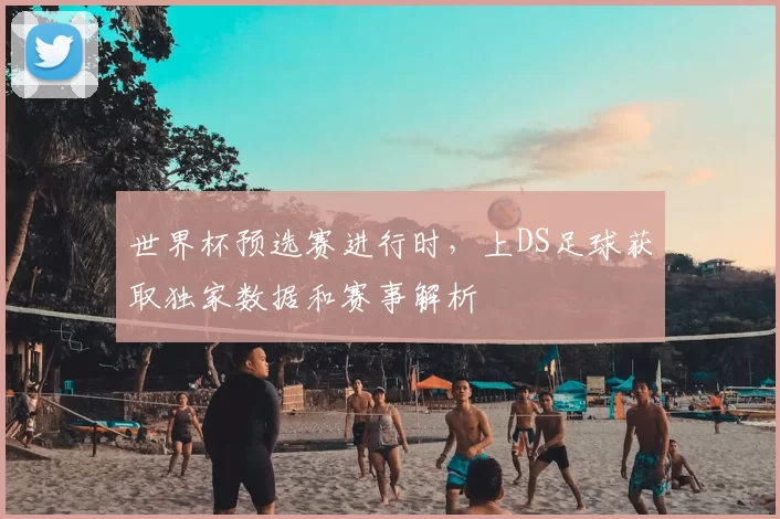 世界杯预选赛进行时,上DS足球获取独家数据和赛事解析