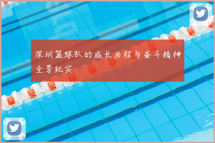 深圳篮球队的成长历程与奋斗精神全景纪实