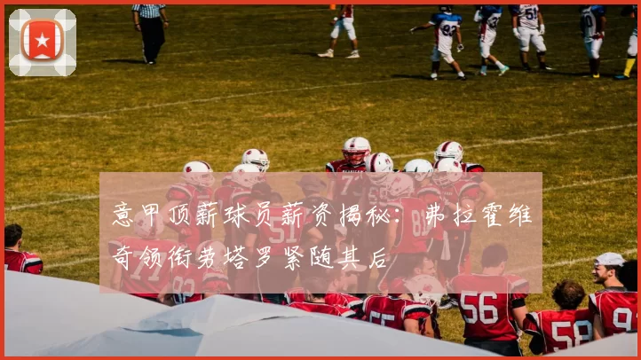 意甲顶薪球员薪资揭秘:弗拉霍维奇领衔劳塔罗紧随其后