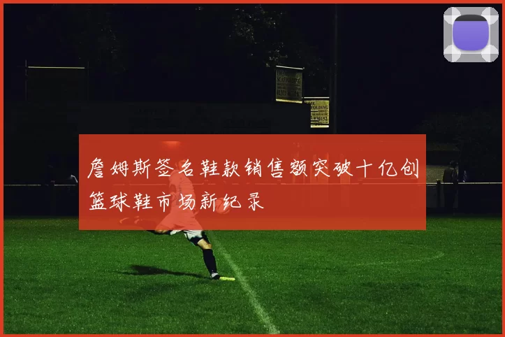 詹姆斯签名鞋款销售额突破十亿创篮球鞋市场新纪录